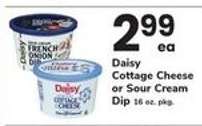 Daisy Cottage Cheese or Sour Cream Dip
