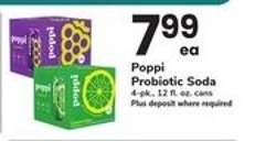 Poppi Probiotic Soda