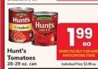 Hunt's Tomatoes
