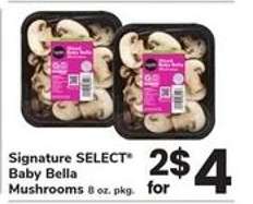 Signature SELECT® Baby Bella Mushrooms