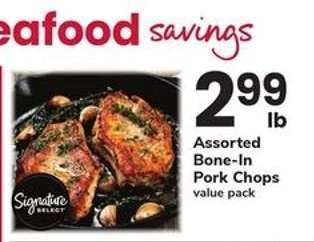 Signature Select Assorted Bone-In Pork Chops