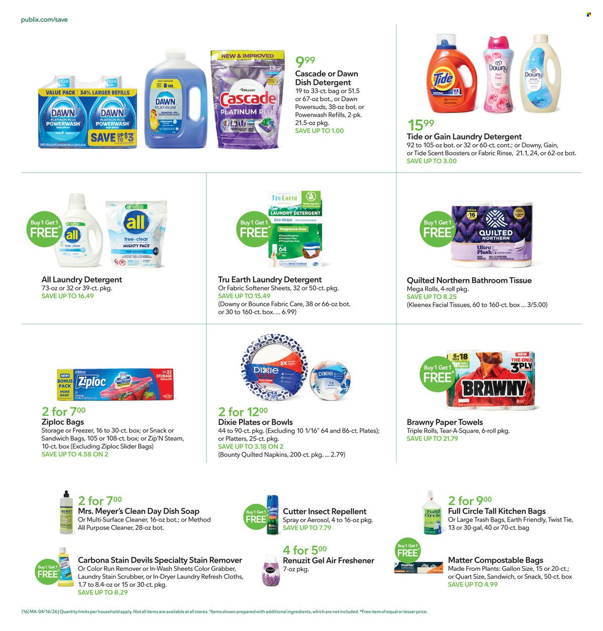 Publix ad - 04/16/2026 - 04/22/2026. Page 16