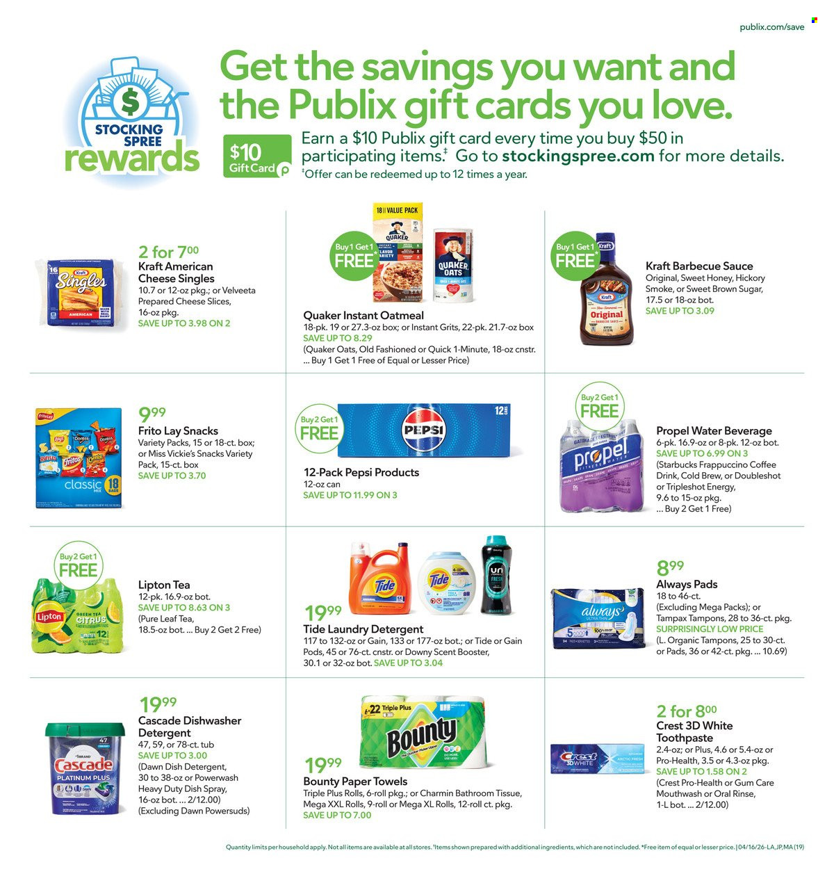 Publix ad - 04/16/2026 - 04/22/2026. Page 19