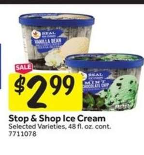 Stop & Shop Ice Cream