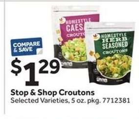 Stop & Shop Croutons