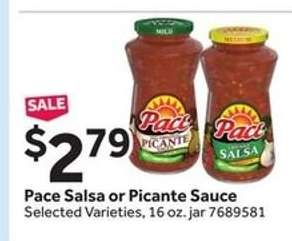 Pace Salsa or Picante Sauce