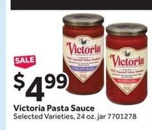 Victoria Pasta Sauce