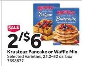 Krusteaz Pancake or Waffle Mix