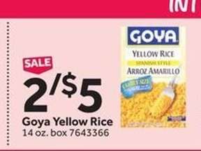 Goya Yellow Rice