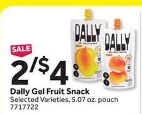 Dally Gel Fruit Snack