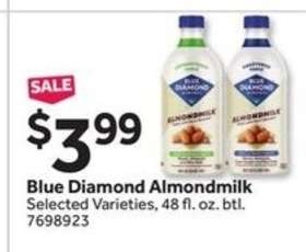 Blue Diamond Almondmilk