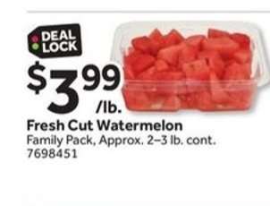 Fresh Cut Watermelon