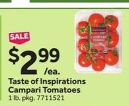 Taste of Inspirations Campari Tomatoes