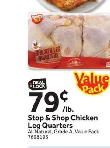 Stop & Shop Chicken Leg Quarters