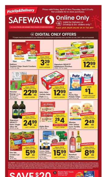 Safeway Flyer - 04/17/2026 - 04/23/2026.