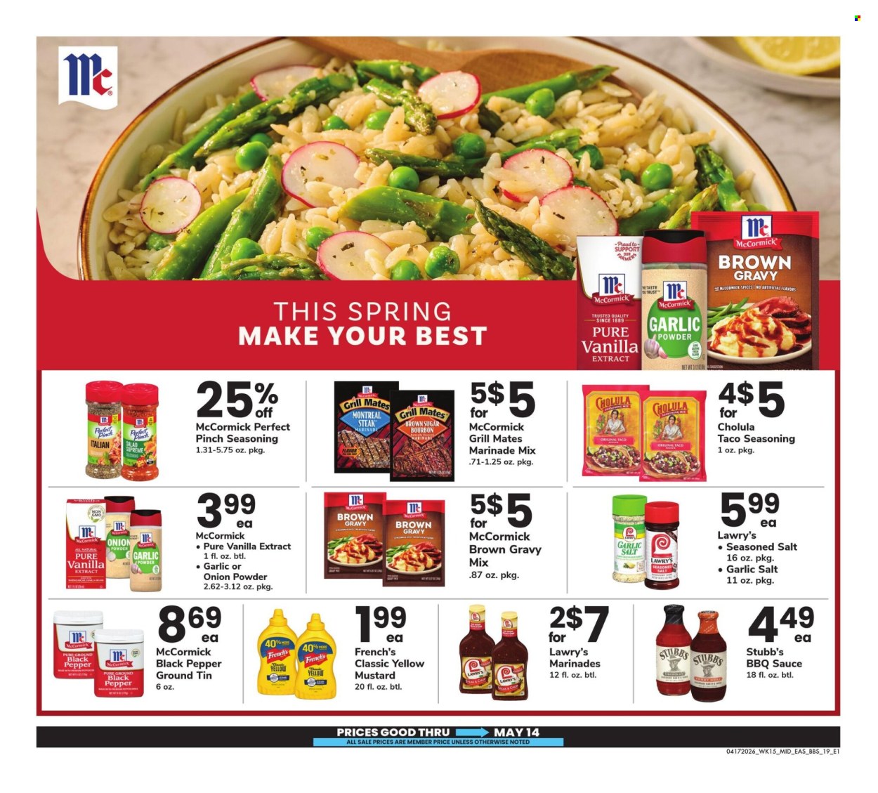 Safeway ad - 04/17/2026 - 05/14/2026. Page 19