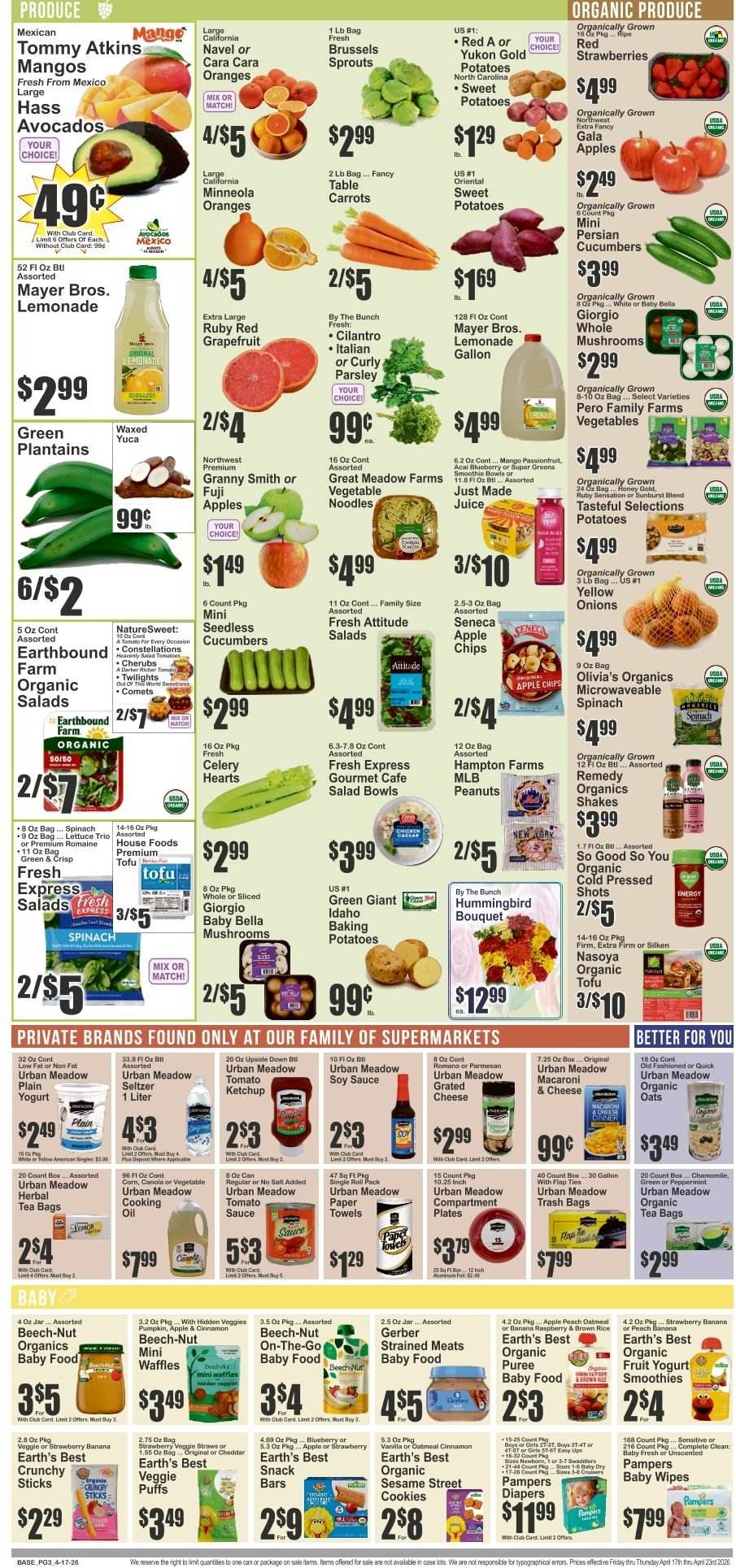 Key Food ad - 04/17/2026 - 04/23/2026. Page 4