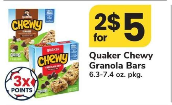 Quaker Chewy Granola Bars