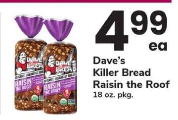Dave's Killer Bread Raisin the Roof