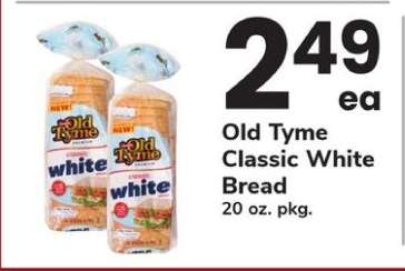 Old Tyme Classic White Bread