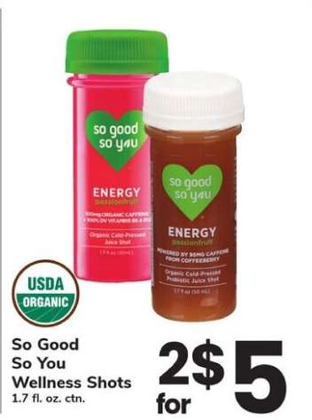So Good So You Wellness Shots
