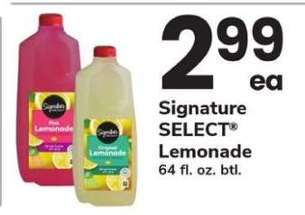 Signature Select Lemonade
