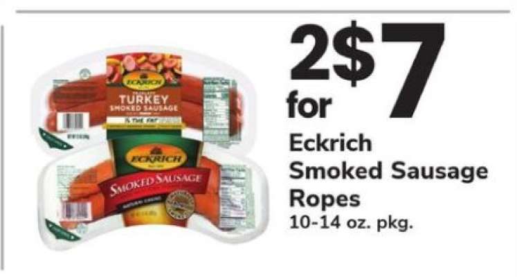 Eckrich Smoked Sausage Ropes