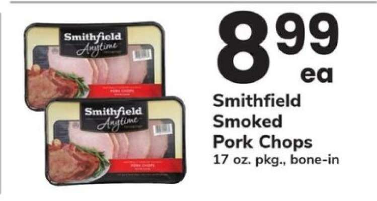 Smithfield Smoked Pork Chops
