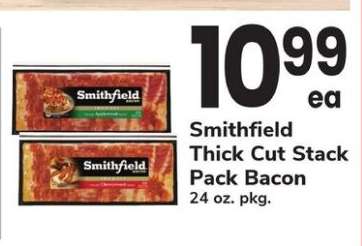 Smithfield Thick Cut Stack Pack Bacon