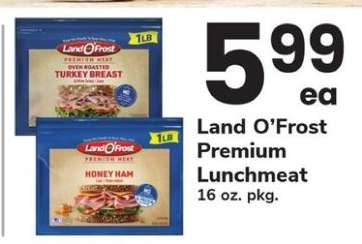 Land O'Frost Premium Lunchmeat