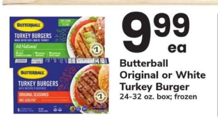 Butterball Turkey Burgers