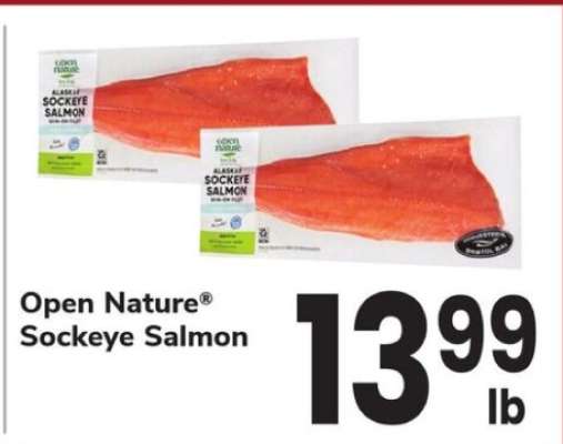 Open Nature Sockeye Salmon