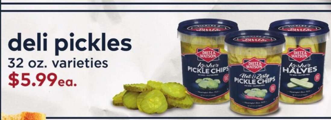 deli pickles