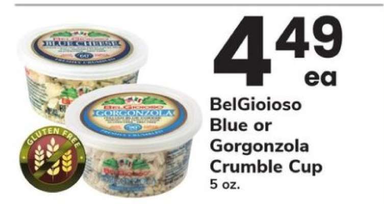 BelGioioso Blue or Gorgonzola Crumble Cup