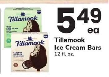 Tillamook Ice Cream Bars