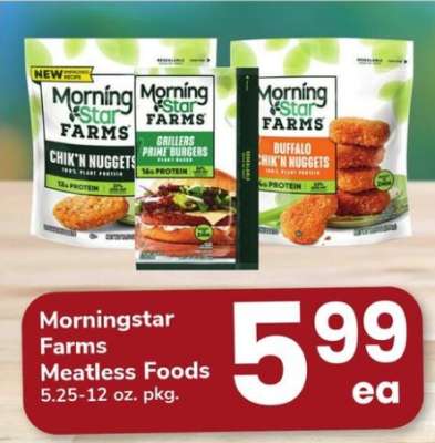 Morningstar Farms Meatless Foods
