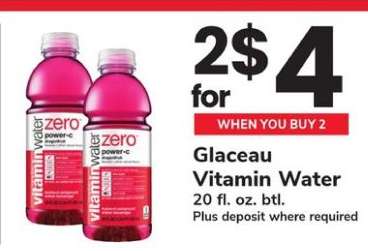Glaceau Vitamin Water