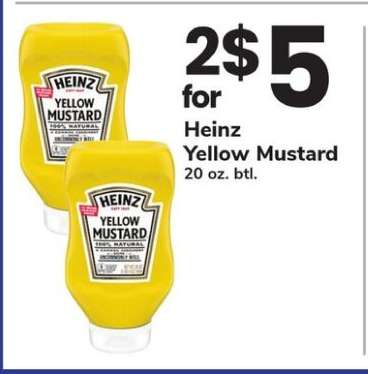 Heinz Yellow Mustard