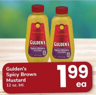 Gulden's Spicy Brown Mustard