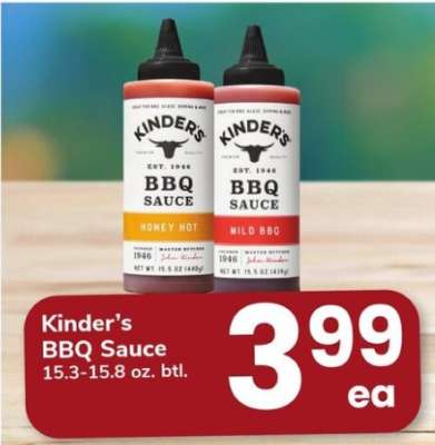 Kinder's BBQ Sauce