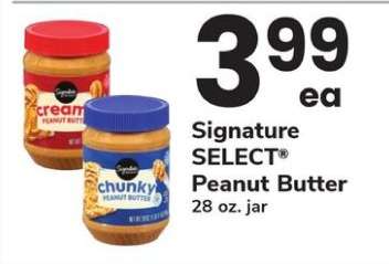 Signature Select Peanut Butter