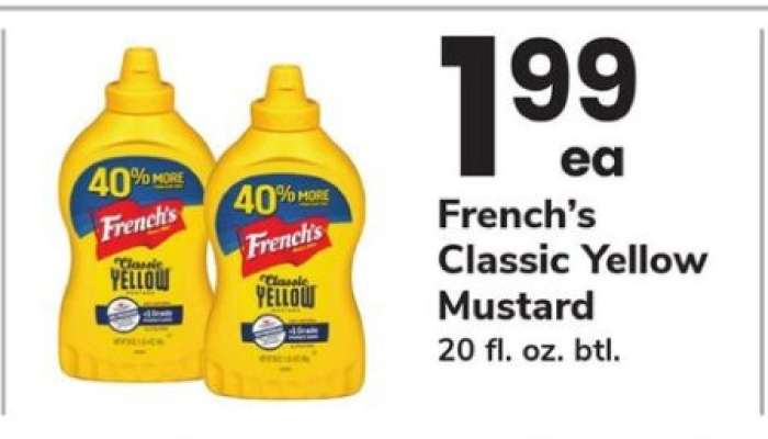 French's Classic Yellow Mustard