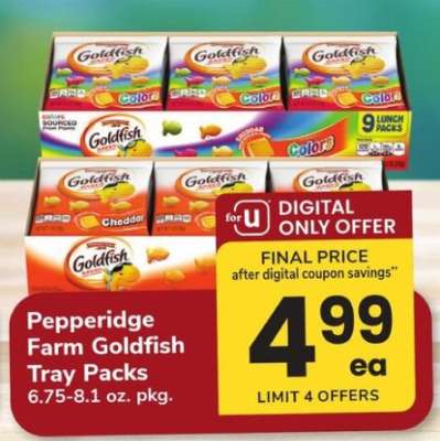 Pepperidge Farm Goldfish Tray Packs