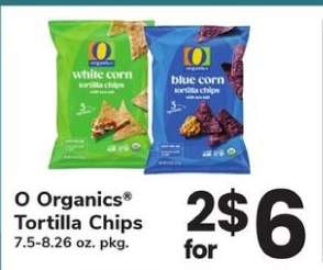 O Organics Tortilla Chips