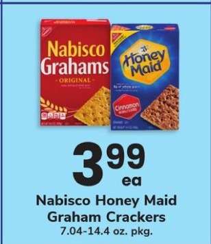 Nabisco Honey Maid Graham Crackers