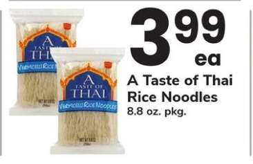 A Taste of Thai Rice Noodles