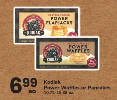 Kodiak Power Waffles or Pancakes