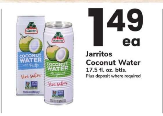Jarritos Coconut Water