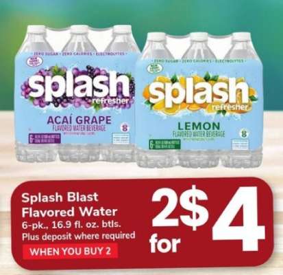 Splash Blast Flavored Water