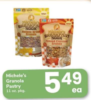 Michele's Granola Pastry